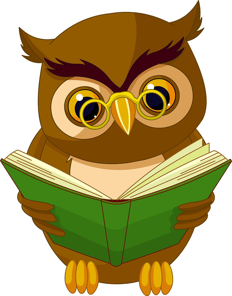 avatar chú chim cú đang đọc sách