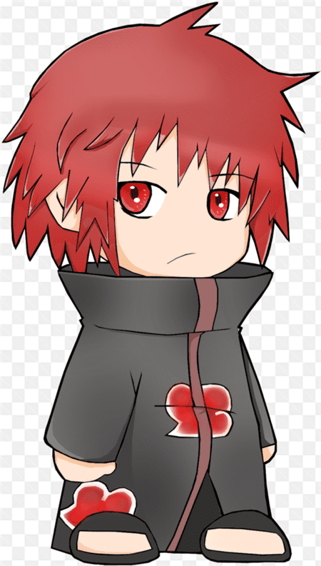 avatar anime cậu bé có mái tóc đỏ cực ngầu
