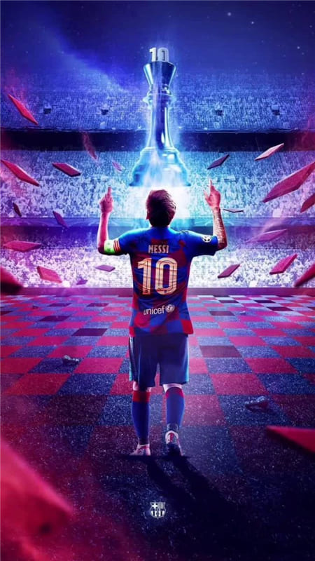 Hình ảnh đẹp về Lionel Messi làm hình nền điện thoại