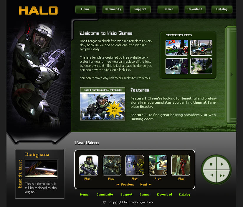 Mẫu thiết kế trang chủ website siêu tầm liên quan tới game