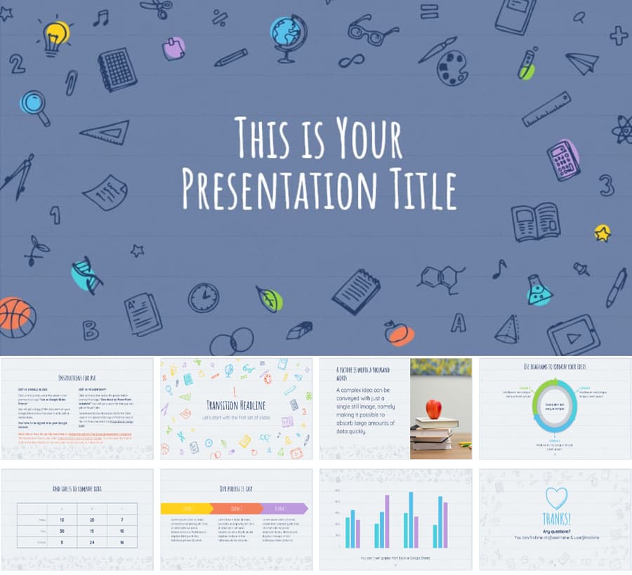 Mẫu Slide powerpoint phù hợp trong lĩnh vực: Giáo dục, sáng tạo (39 trang)