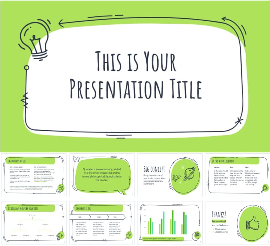 Mẫu Slide powerpoint phù hợp trong lĩnh vực: Sáng tạo, khoa học, kinh tế (40 trang)