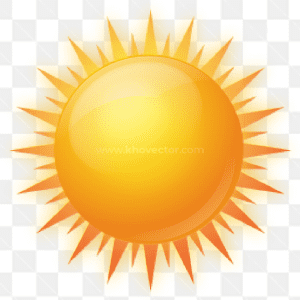 Hình ảnh mô phỏng ánh sáng mặt trời
