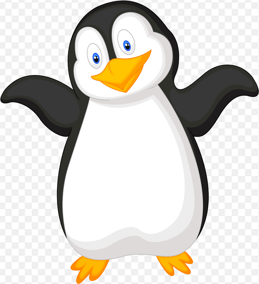 Hình vẽ đẹp về chú chim cánh cụt