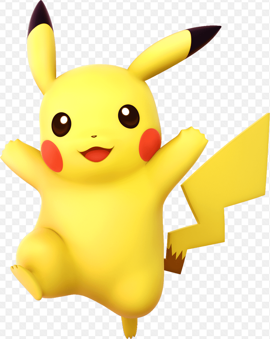 Mẫu thiết kế chú pikachu dễ thương