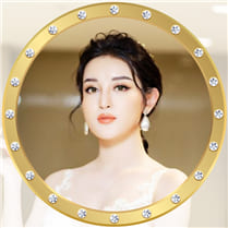 Tạo ảnh đại diện facebook với khung viền kim cương quý phái, ảnh avatar đẹp online