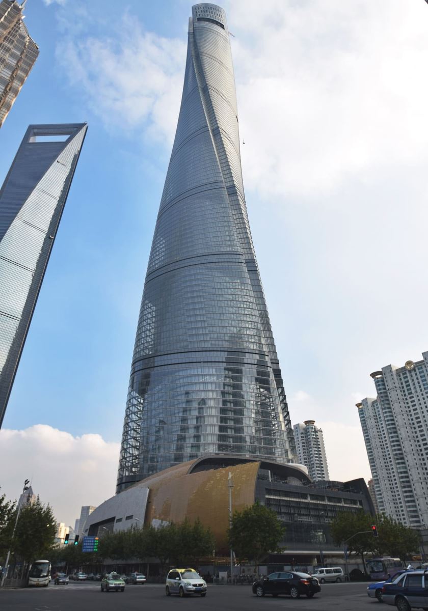 Tháp Thượng Hải - Thượng Hải, Trung Quốc (632 mét)