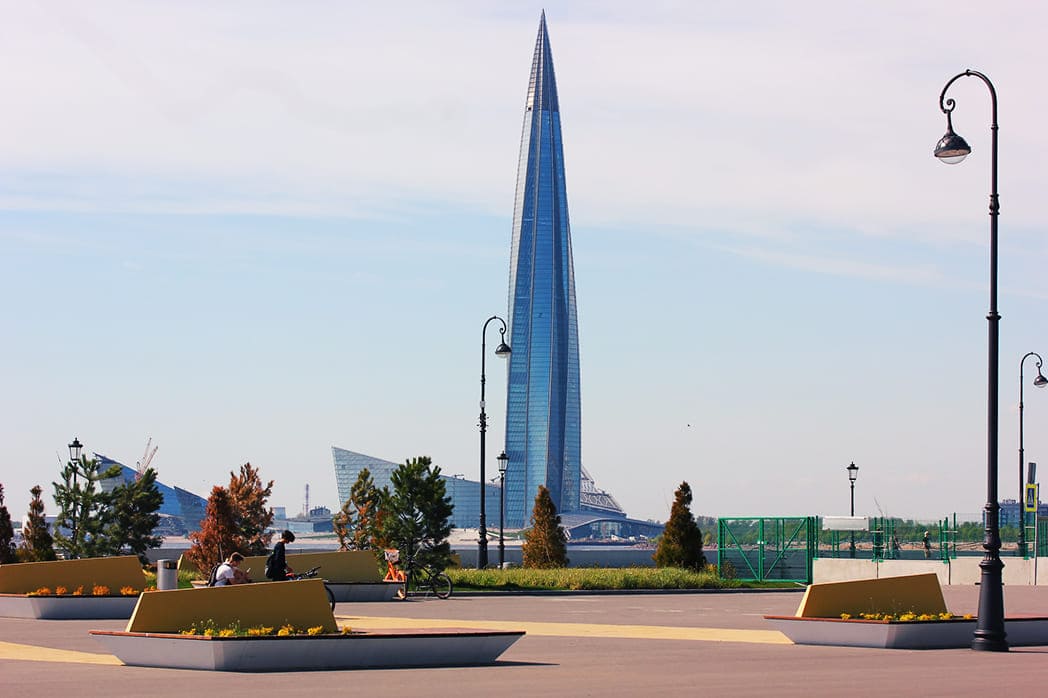 Tòa nhà Lakhta Center - St. Petersburg, Nga (462 mét)