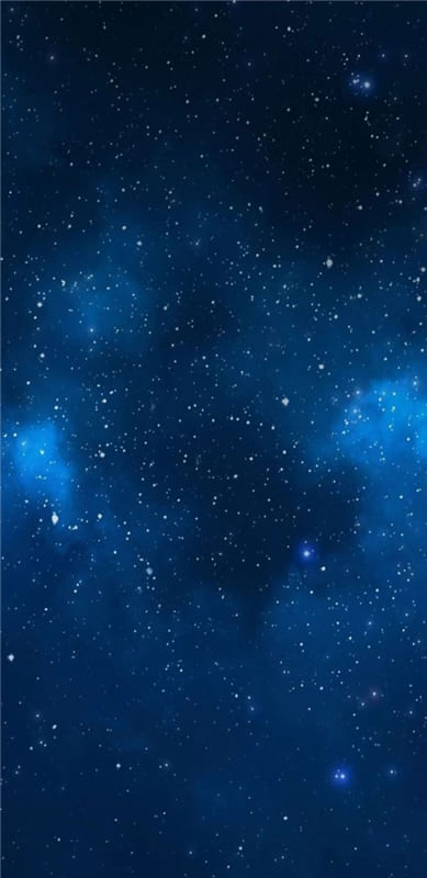 Hình ảnh bầu trời đầy sao với màu xanh mát đẹp mắt làm hình nền điện thoại