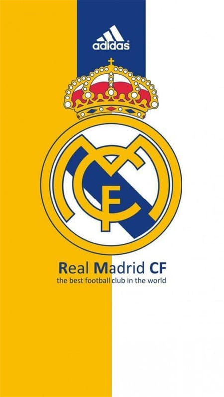 Hình ảnh biểu tượng Logo câu lạc bộ bóng đá Real Madrid C làm hình nền điện thoại