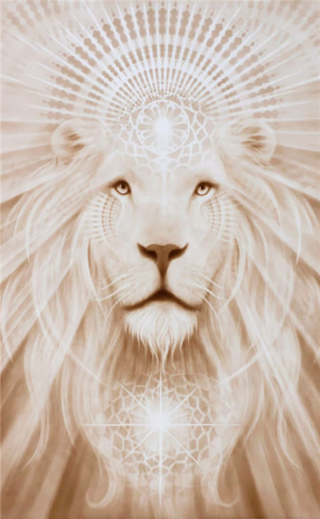 Hình ảnh nghệ thuật giữa sư tử và những hiểu ứng thể hiện sức mạnh huyền bí