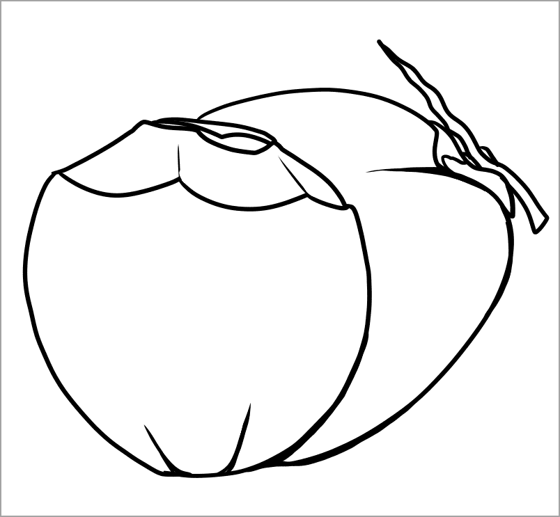 Tranh tô màu trái cây 36